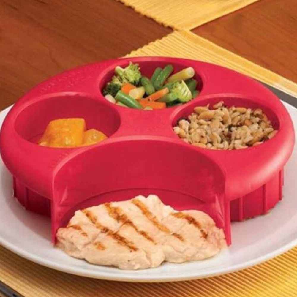 Meal Measure Plate New Control Plate Slimming Portion Perfect for Diet Weightloss