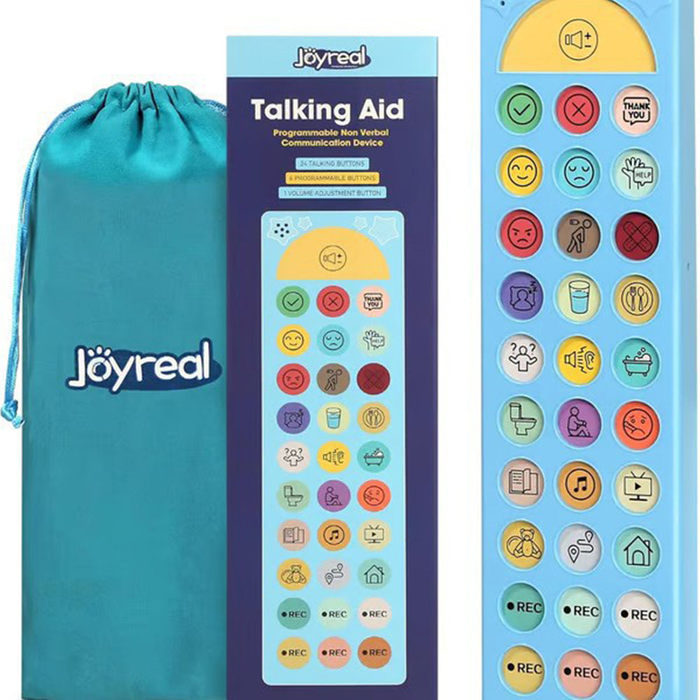 AAC Communication Device - Speech Therapy Tool for Autism, Stroke rehab, Non-Verbal Children & Adults
