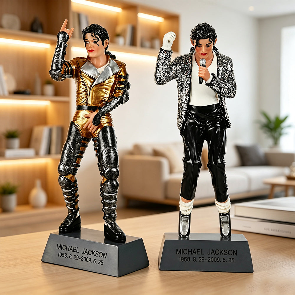 20cm Michael Jackson Figure – Poseable Action Display Toy, MJ King of Pop Collectible