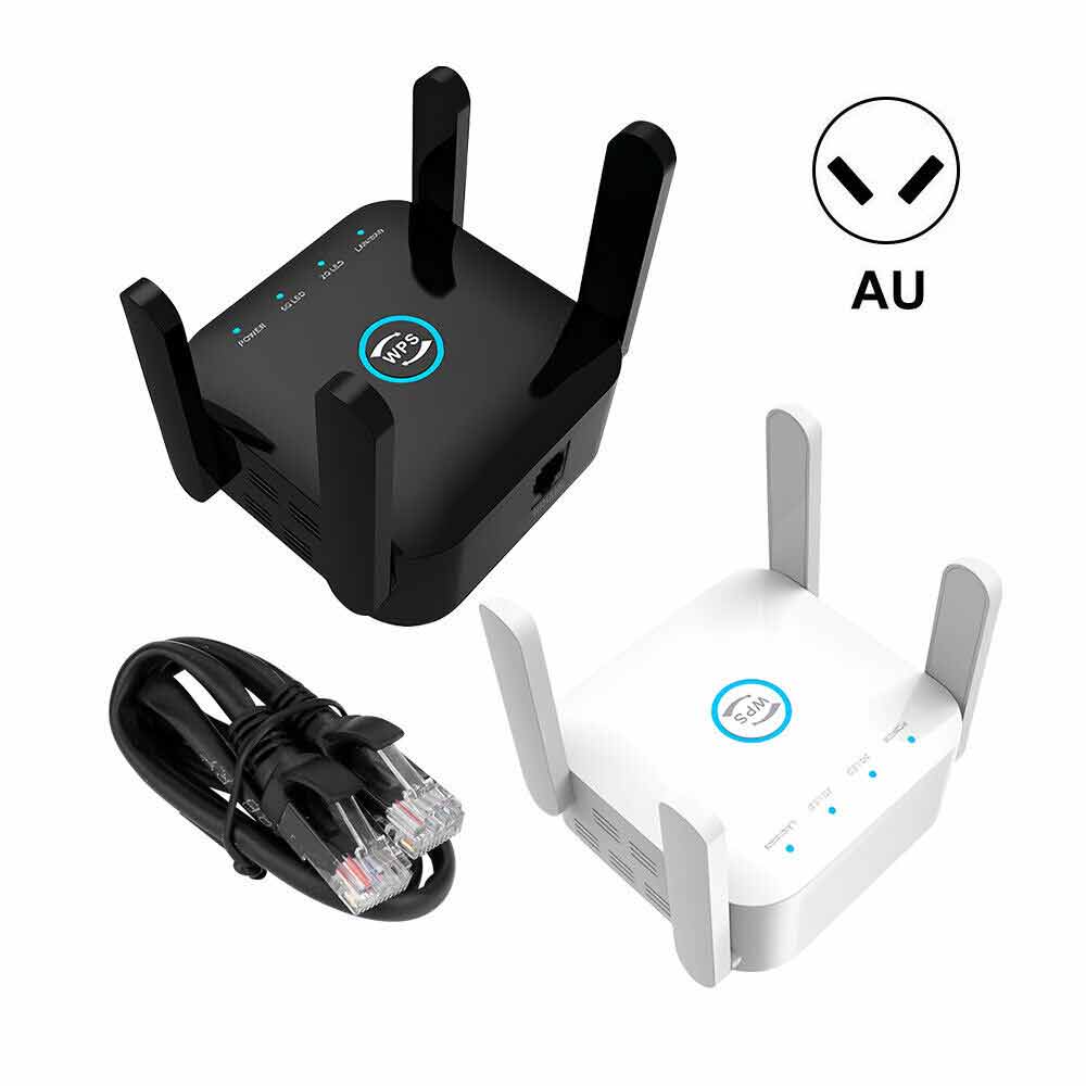 1200Mbps Dual Band WiFi Extender Wireless Network Repeater Signal Range Booster
