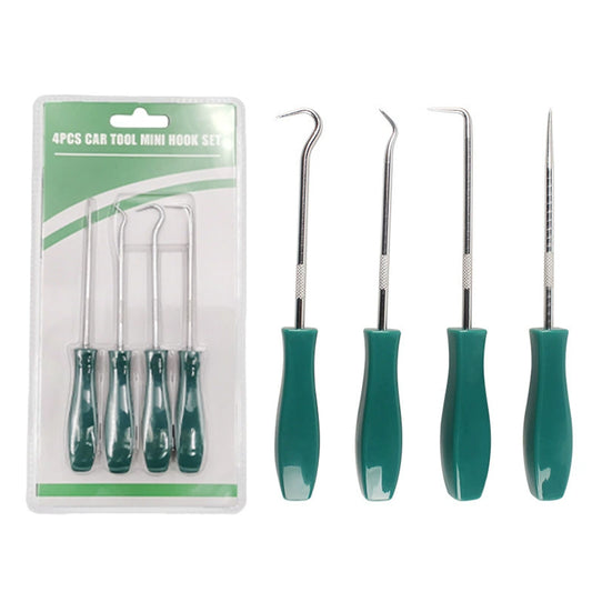 4pc Pick & Hook Tool Set - O-Ring Seal Hose Removal Puller for Garage