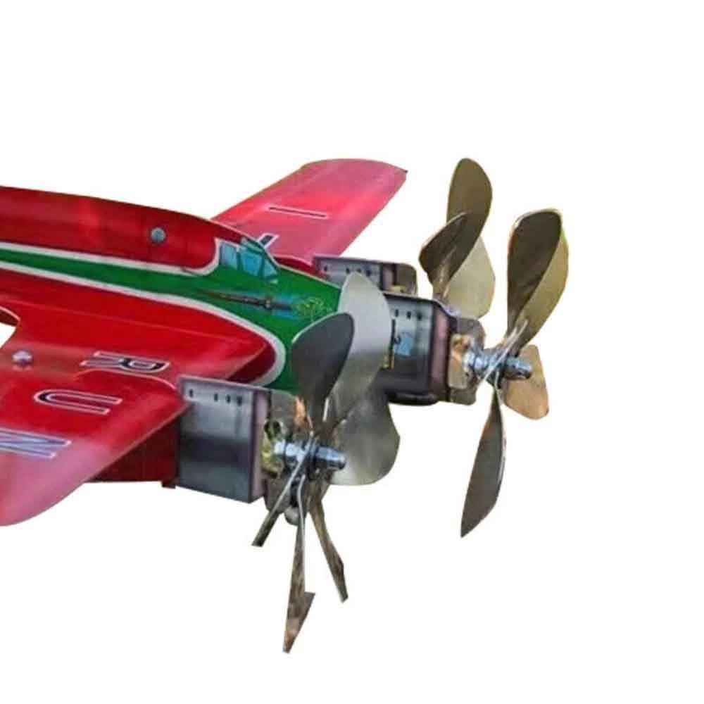 Compass Weather Vane & Garden Decoration – Airplane Wind Spinner, Aircraft Windmill