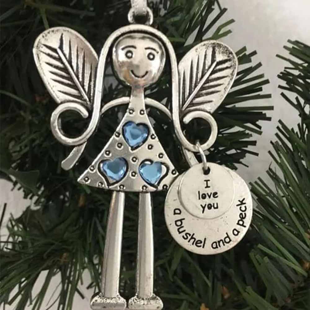 Friend Christmas Angel Ornament Crazy Beautiful Friends Forever-Angel Ornament