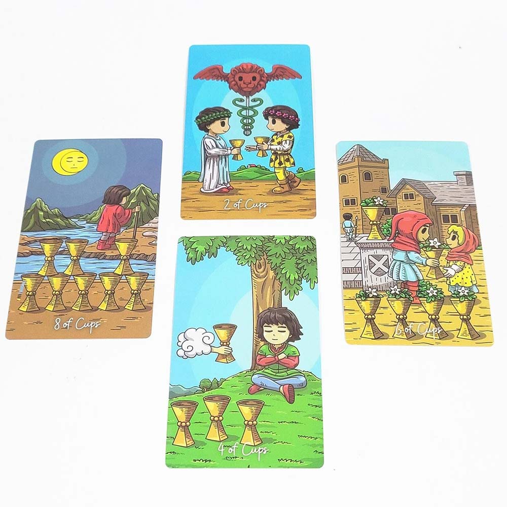 Smithtiny Tarot Decks Oracle Cards for Beginners Table Board Game Party Favors