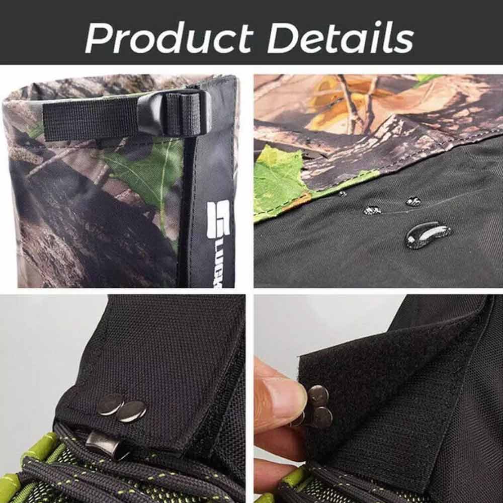 Waterproof Snake Gaiters – Anti-Bite, Snow & Sand Proof Leg Protection for Hiking & Outdoor Work