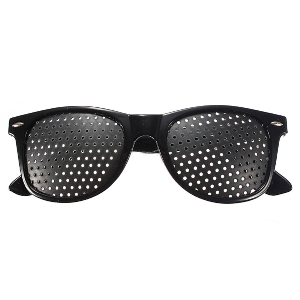 2 Pairs Pinhole Glasses – Anti-Fatigue Stenopeic Eyewear for Natural Vision Improvement & Eye Relaxation