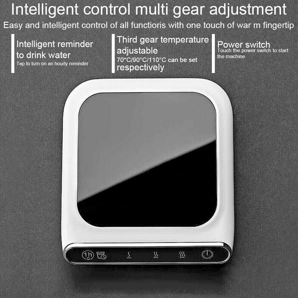 Smart USB Coffee Mug Warmer Tea Milk Cup Heater Pad Heating Plate Office Home