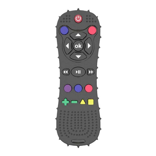 Baby Teething Toy TV Remote Control Shape Chew Toys Teether Silicone Soothe Toy