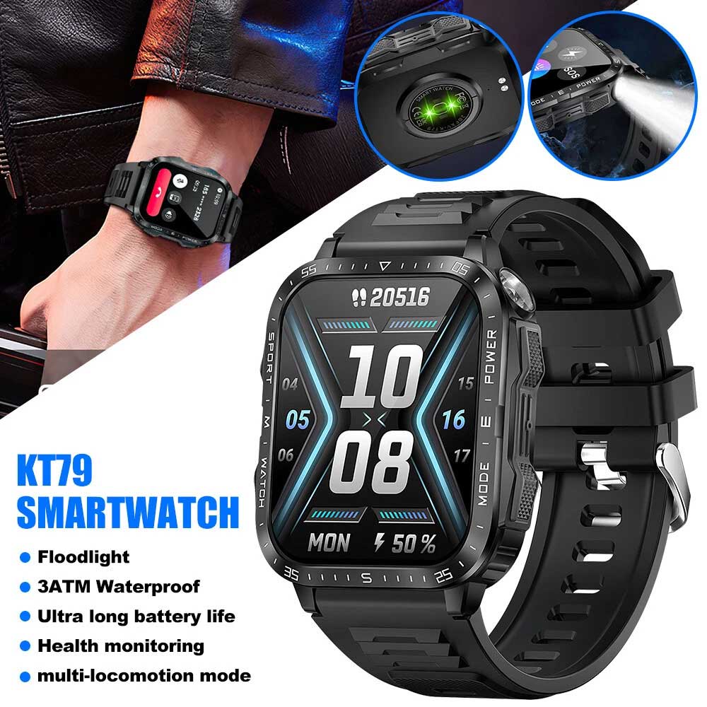 2025 Smart Watch for Men Women Waterproof Smartwatch Heart Rate Fitness Tracker