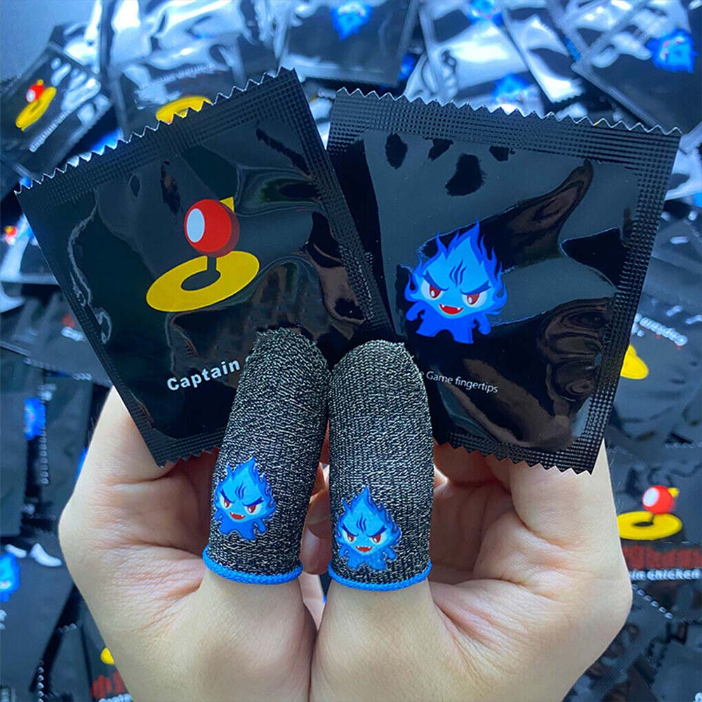 Phone Mobile Game Finger Sleeve Thumb Gloves Sweatproof Gamer PUBG COD Equipment