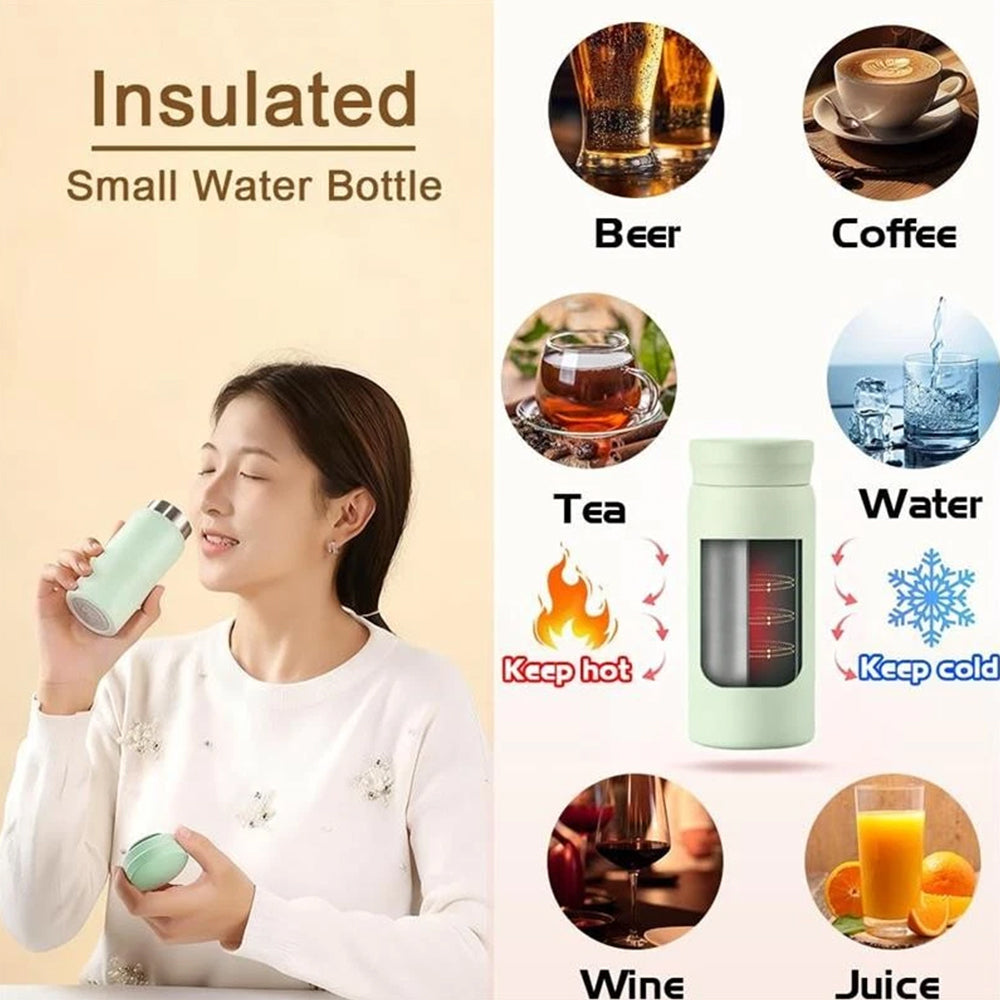 200ml Mini Coffee Vacuum Flask – Thermos Stainless Steel Drink Water Bottle