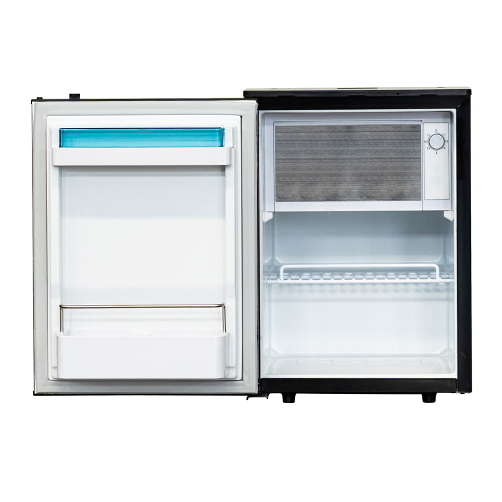 85L Portable Upright Fridge Freezer - 12V/24V DC Compressor Refrigerator for RV, Boat, Truck & Off-Grid Use