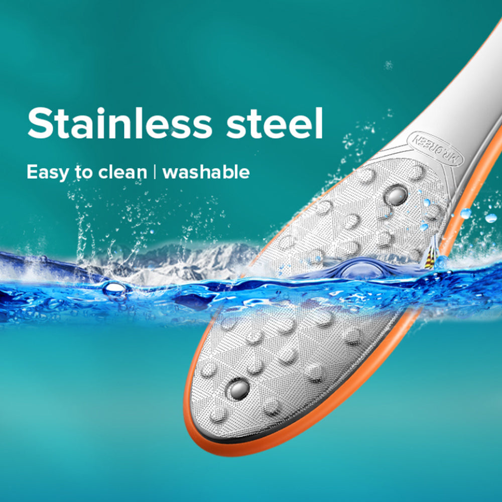 Stainless Steel Pedicure Foot Care Tools Foot File Feet Skin Remover Double Side