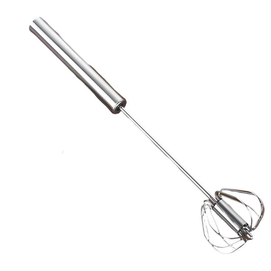 Semi Automatic Stainless Whisks Hand Push Egg Beater Milk Whip Mixer Easy Whisk