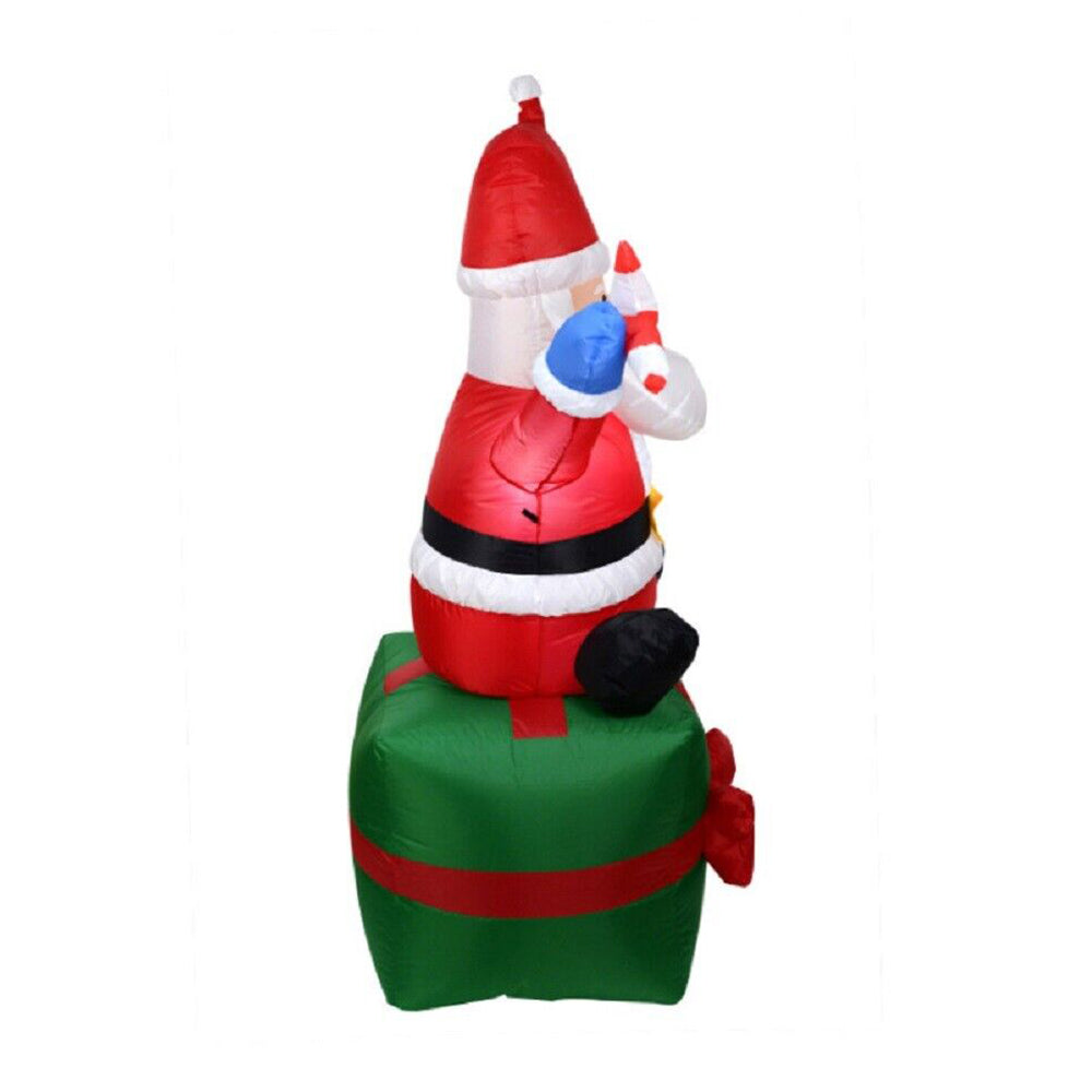 1.8M Christmas Giant Inflatable Santa 6ft Outdoor Decorations LED Light Yard Decor AU