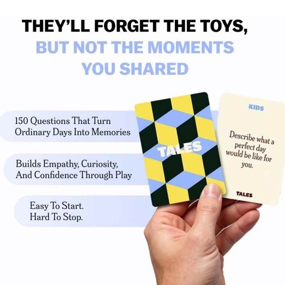 150 Conversation Prompt Cards, Fun Interactive Game for Family Party
