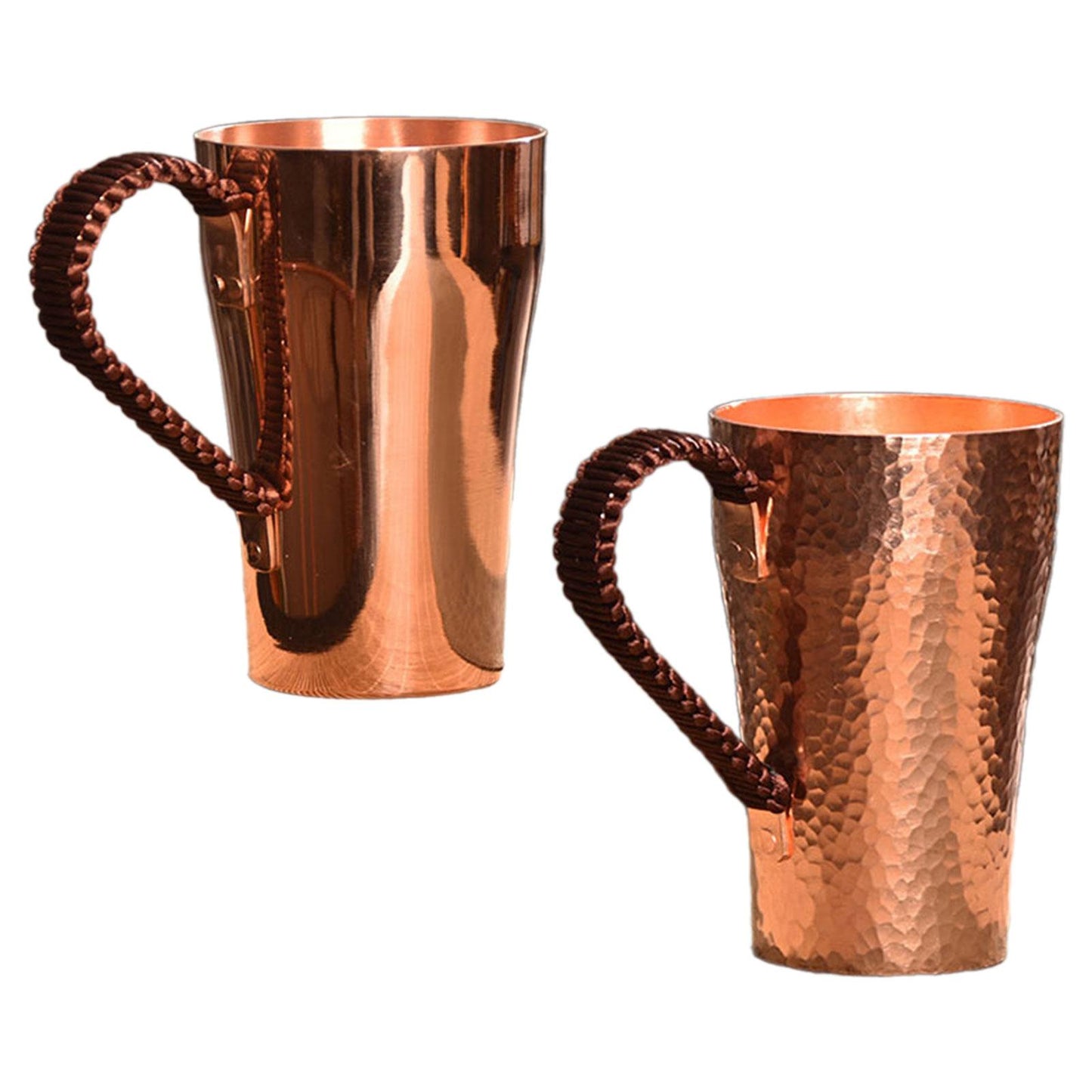 00ml Copper Mug – Hammered Moscow Mule Cup for Coffee, Tea & Cocktails