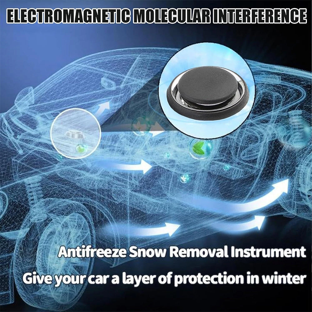 1X Electromagnetic Car Snow Removal Tool - Solar Defroster & Ice Melting Deicer