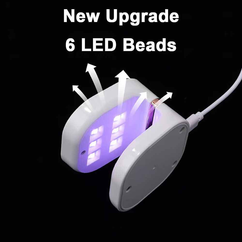 Mini UV LED Nail Lamp Nail Nail Gel Polish Curing Lamp Quick-Drying UV Light