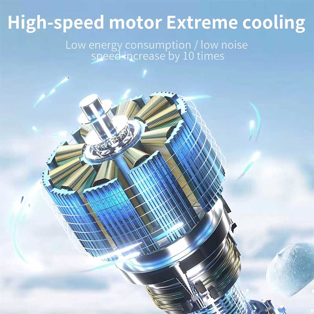 USB Rechargeable Mini Handheld Fan - Portable Folding Desk Fan, Personal Cooler for Home/Office/Travel