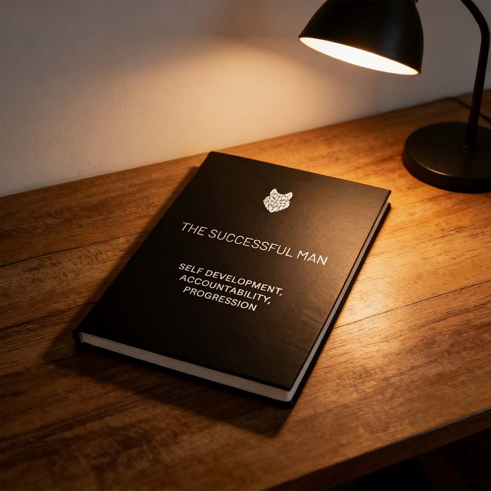 The Successful Man Journal - Self Development, Accountability & Progress Planner for Men