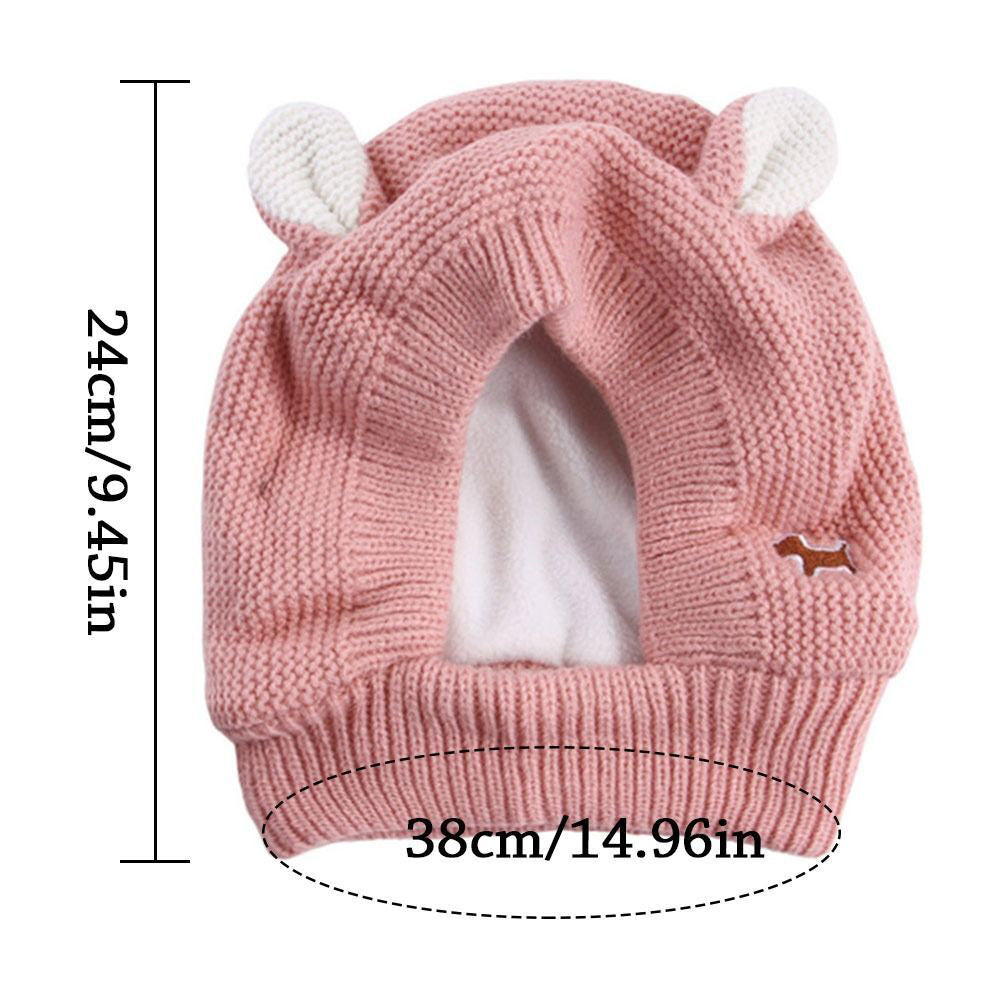 Relief Winter Pet Ears Covers Warm Puppy Cap Warm Earmuffs Dog Ear Muffs
