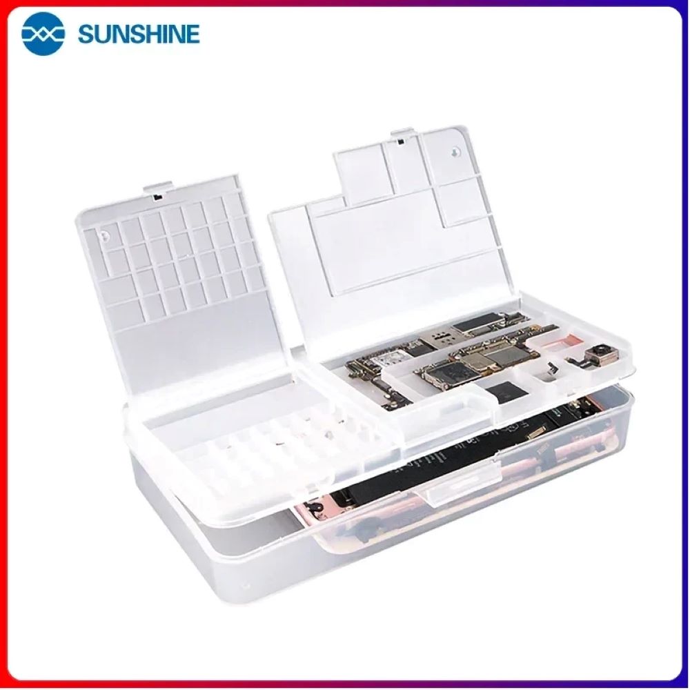Multifunctional Phone Repair Storage Box – SS-001A Organizer for Parts & Screws