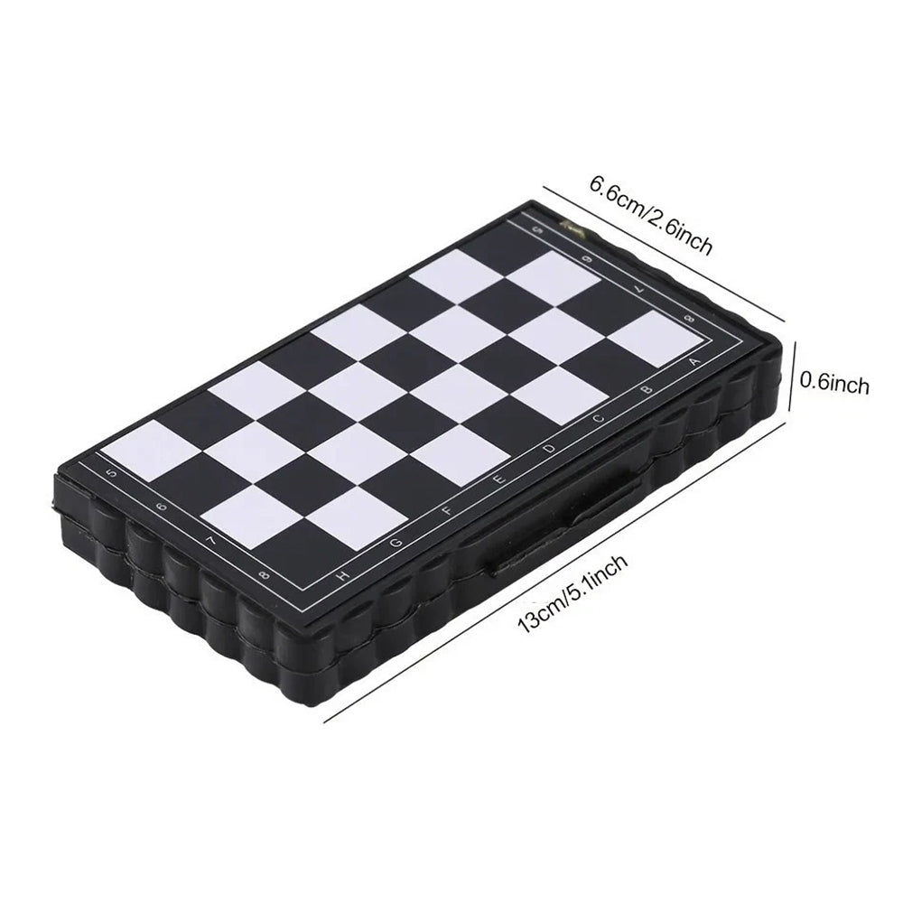 Portable Folding Chess Set – Magnetic Mini Travel Pocket Board Game