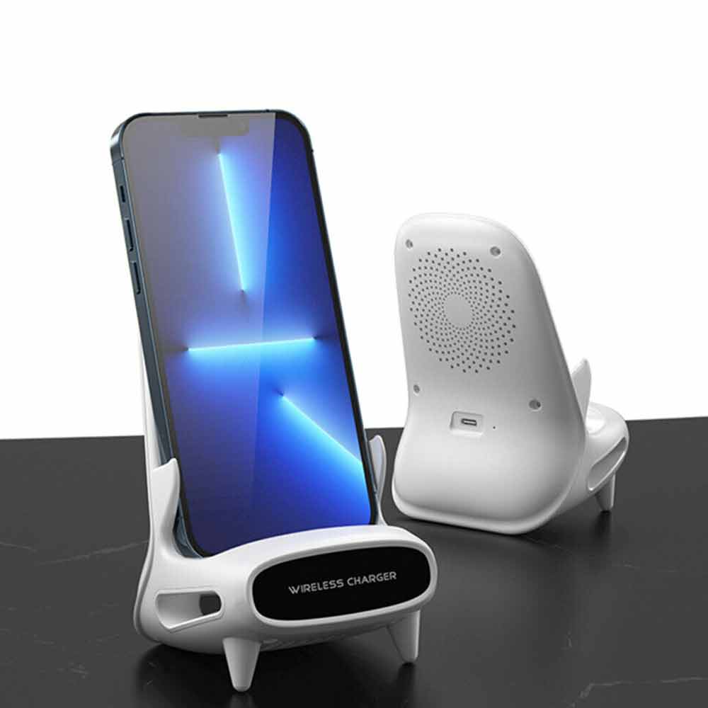 Multifunctional Wireless Fast Charging Station Portable Mini Chair For All Phone
