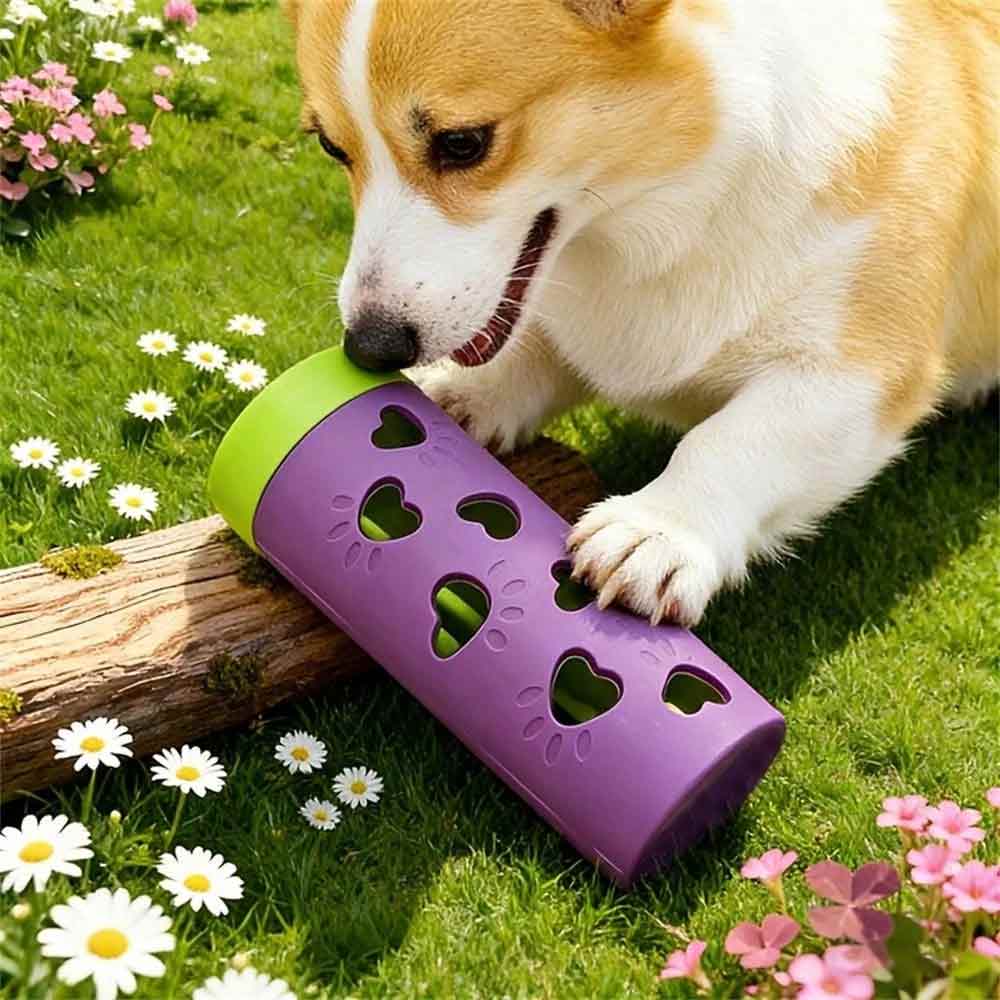 Rolling Pet Treat Dispenser – Interactive Toy for Dogs, Puppies & Cats,