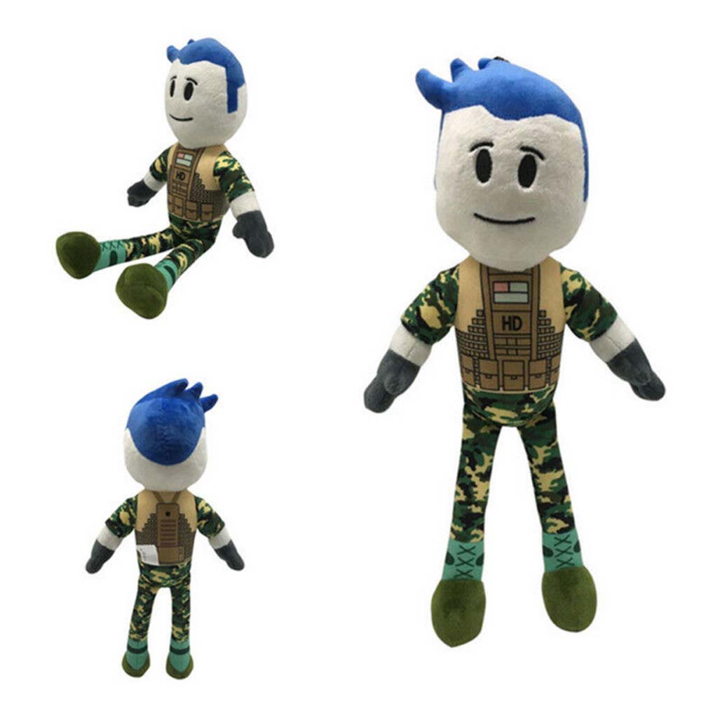 38CM Robloxed DynaBlocks Soft Plush Doll Character Stuffed Toy Dolls Birthday