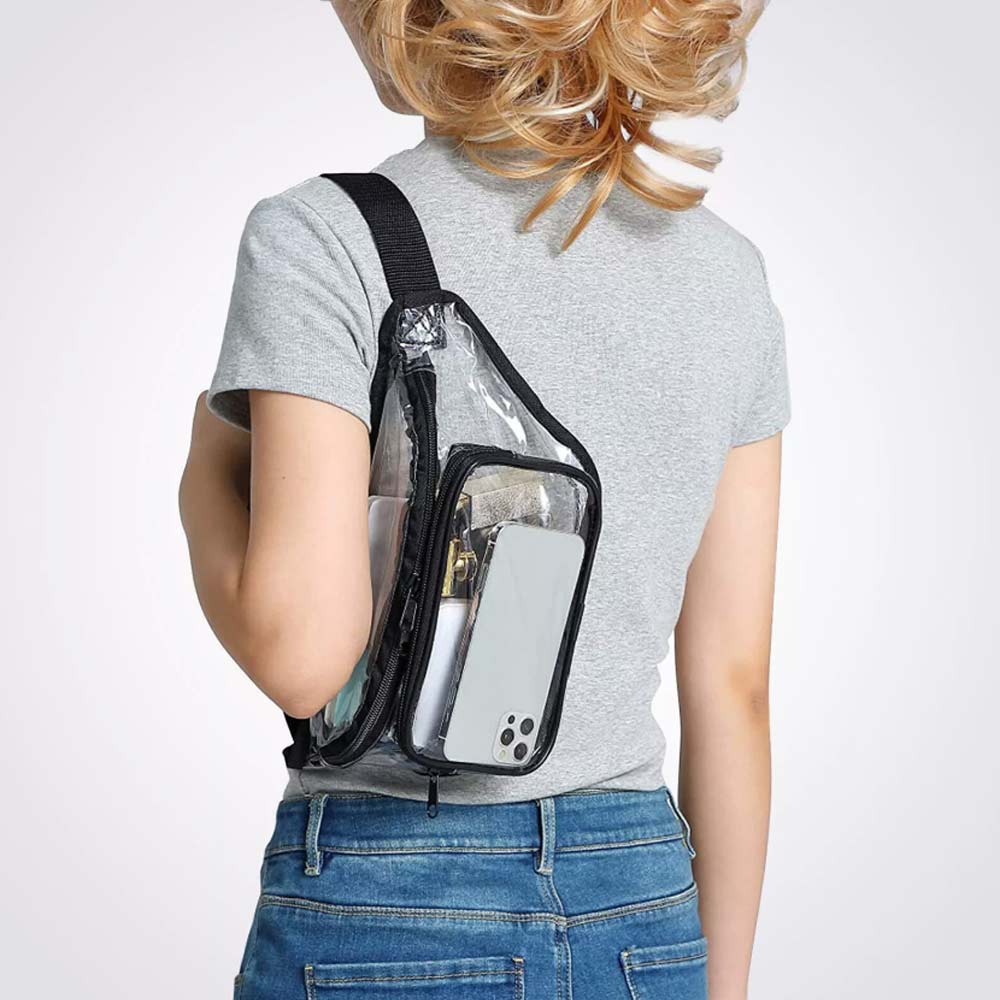 Waterproof Clear Waist Bag – Fanny Pouch for Men & Women, Outdoor Travel Pack, Adjustable