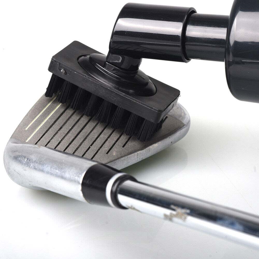 Golf Club Cleaning Brush Reel Groove Cleaner With Extrusion Water Bottle