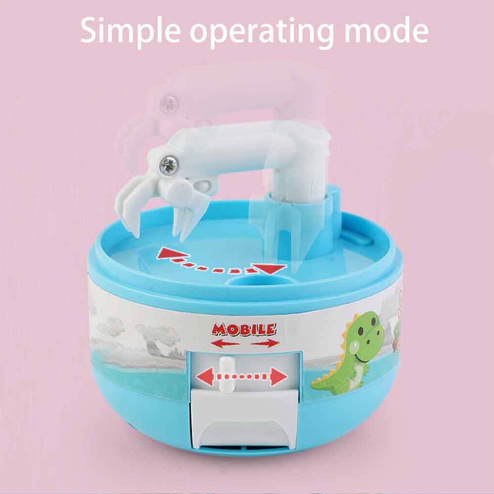 Mini Claw Machine Toys Creative Cute Grabbing dinosaur for Kids Birthday Gift