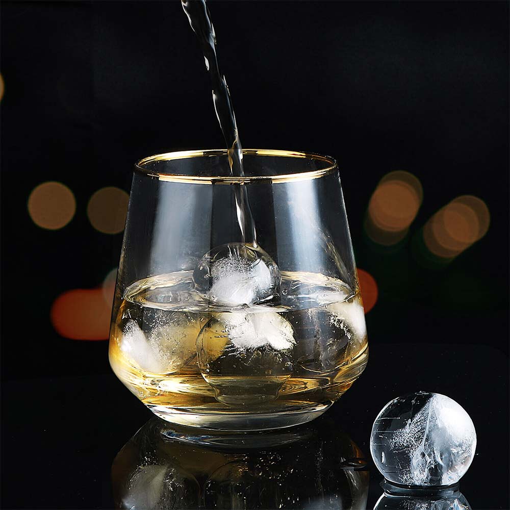 18Grids Ball Maker Big PP Mold Sphere Whiskey Round Mould DIY Large Ice CubeTray