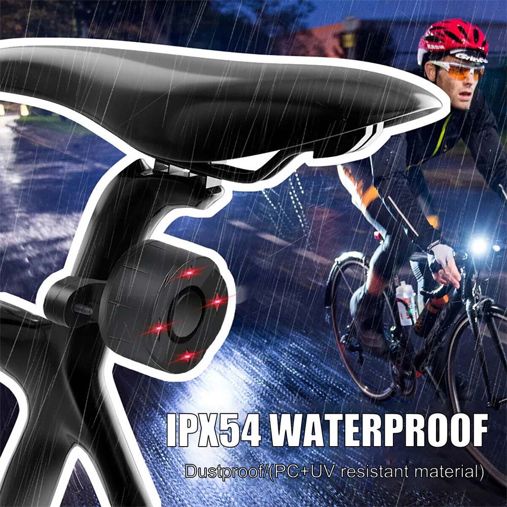 USB Rechargeable Wireless Anti-Theft Motorcycle Bike Security Alarm Remote