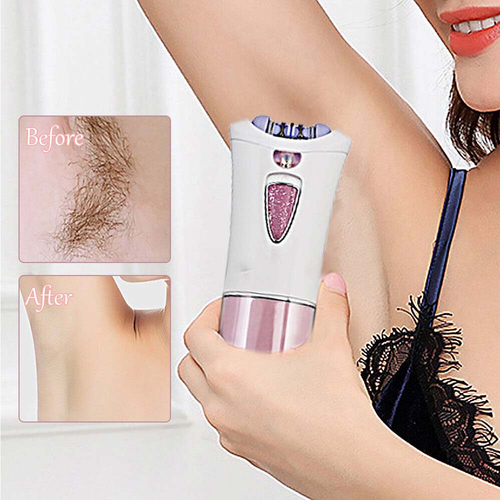 Smooth Glide Epilator for Women Face - Body and Facial Hair Removal
