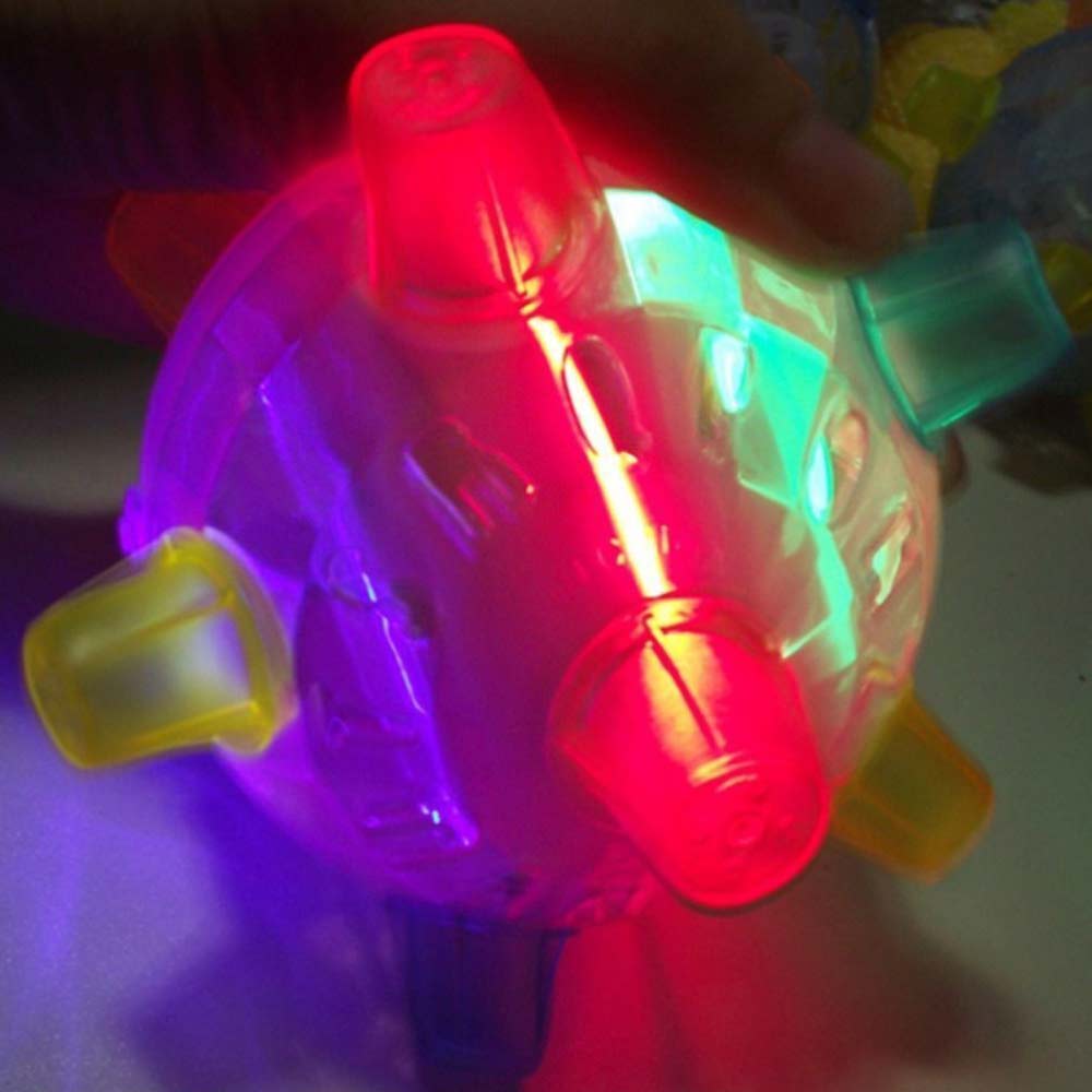 Interactive Toy Jumping Activation Bal Dog Kids Toys LED Flashing Ball Pet toys