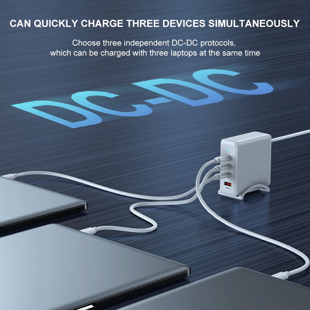 4-Ports Super Fast Charger Adapter 100W USB GaN Charger AU Plug