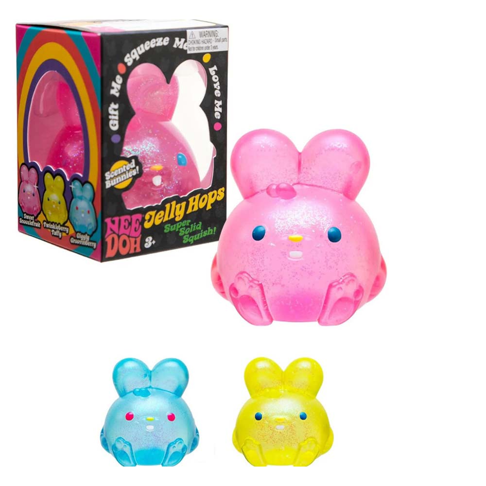 Scented Glitter Bunny Squishy – Sensory Fidget Toy for Stress & Anxiety Relief