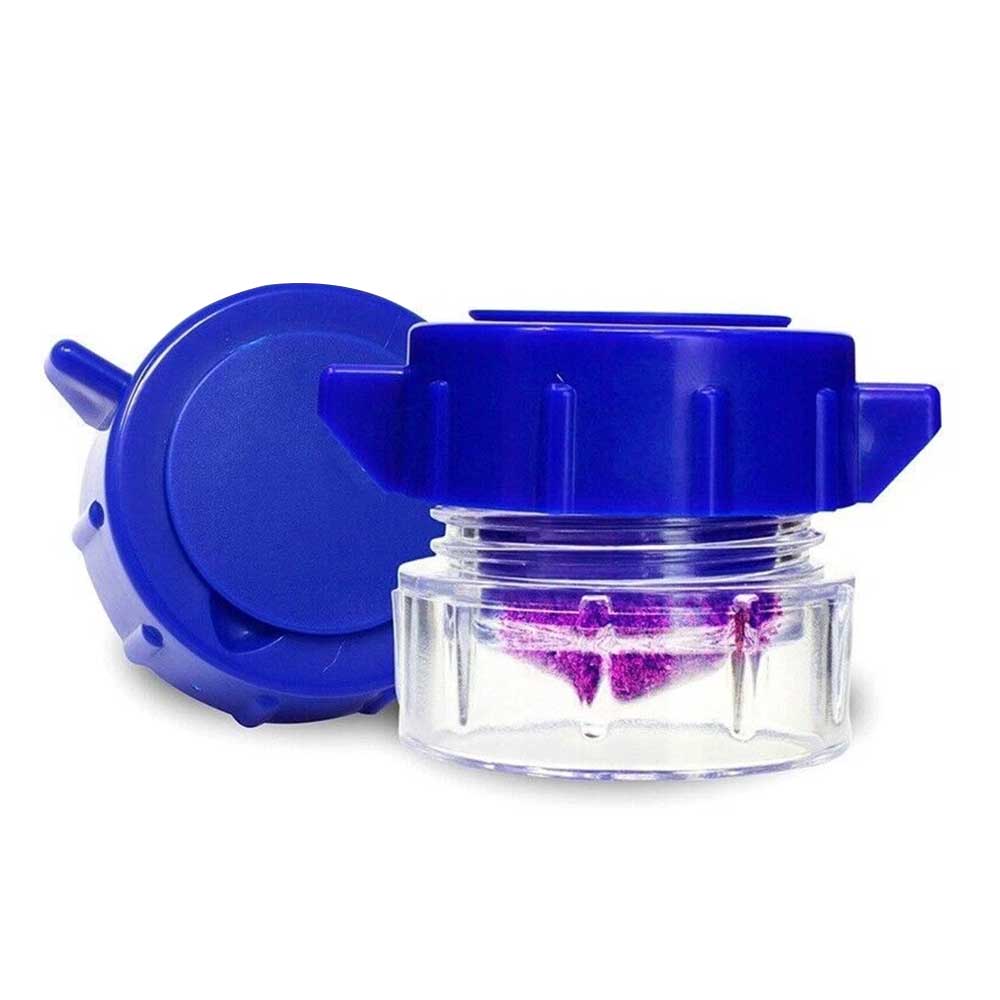 All-in-One Pill Crusher Grinder with Storage Compartment Portable Medicine Pulverizer and Tablet Splitter