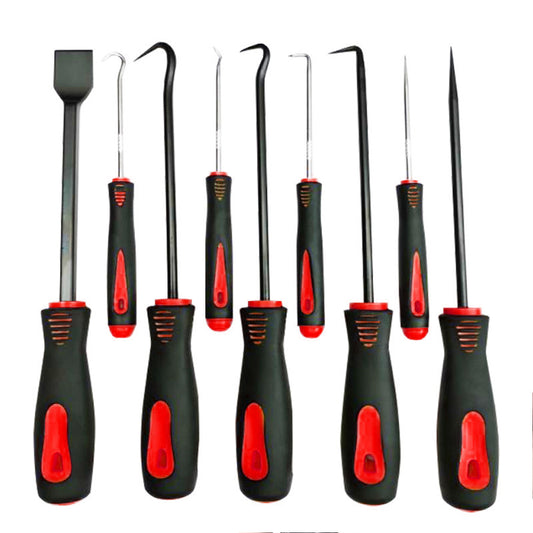 9PC Scraper Hook & Pick Tool Set - O-Ring Seal Gasket Removal Kit