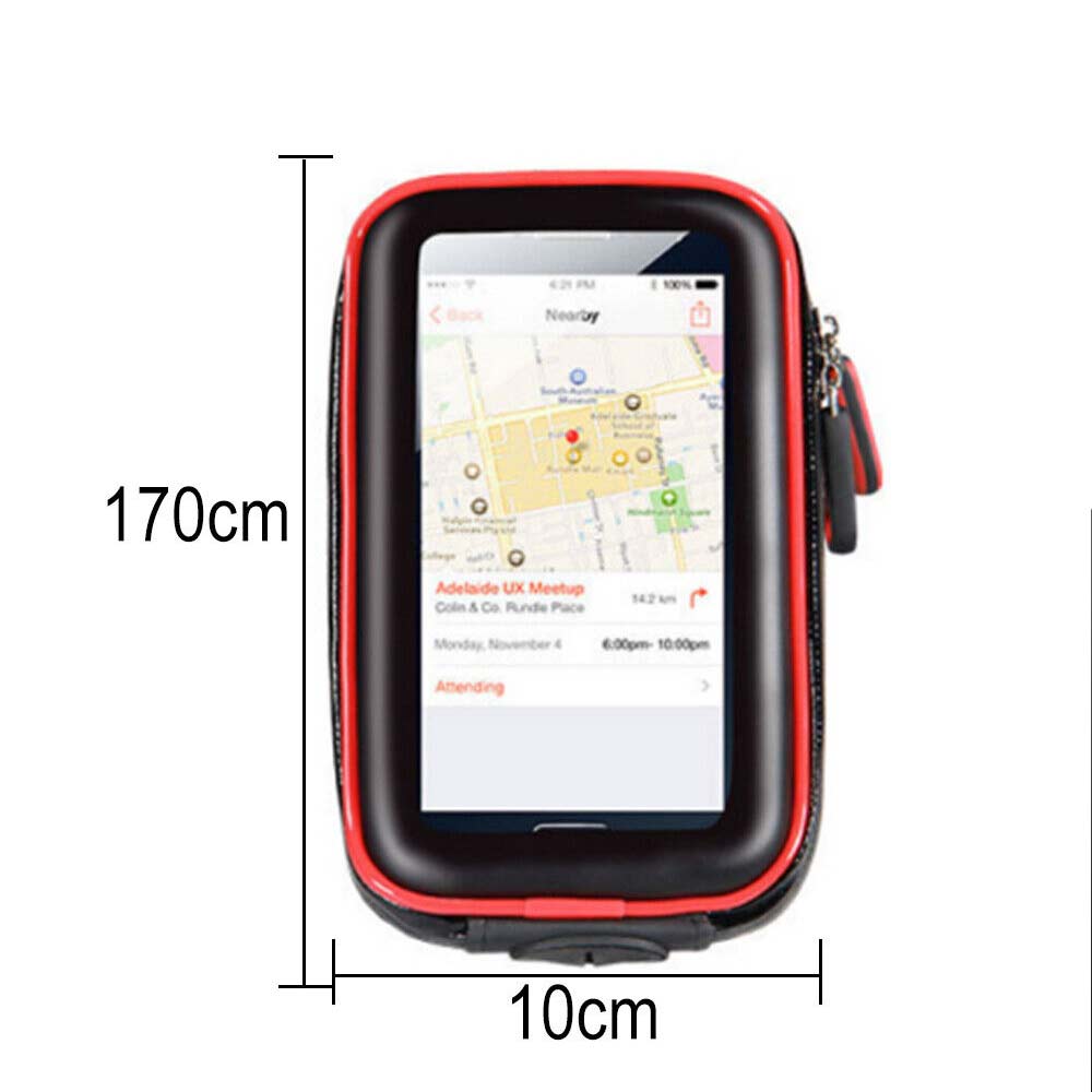 Motorcycle Motorbike Bike Cycling Phone Holder Case Bag Waterproof Mobile Phone