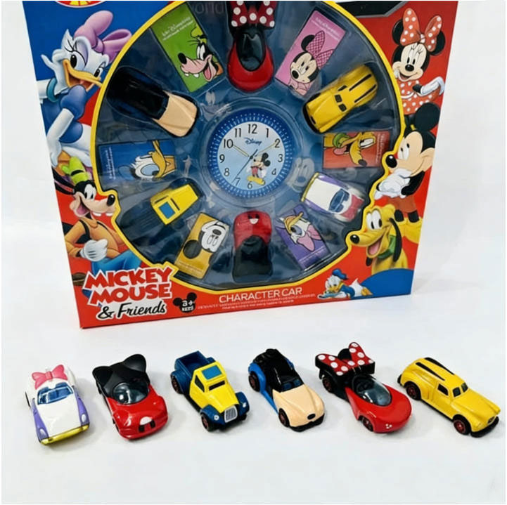 6pcs Hot Wheels Cute Alloy Car Sliding Racing Metal Toy Gift