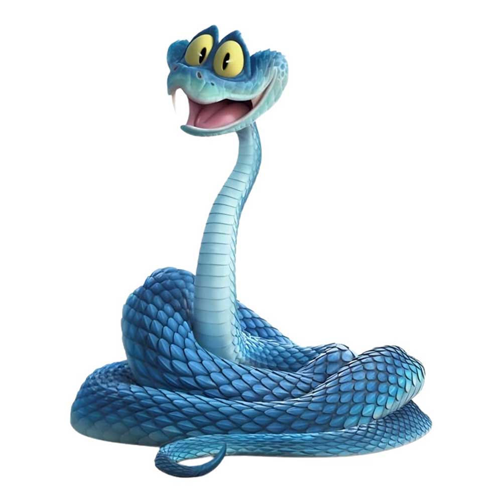 Flexible 33cm Animal Snake Figure - Poseable Cartoon Toy Model