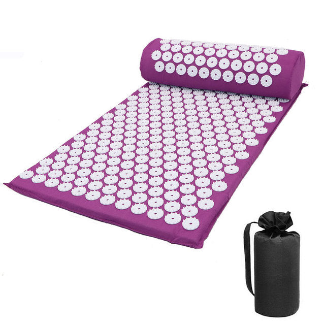 Yoga Mat Spike Pain Pilates Massage Non-slip Acupressure Fitness Cushion Pillow