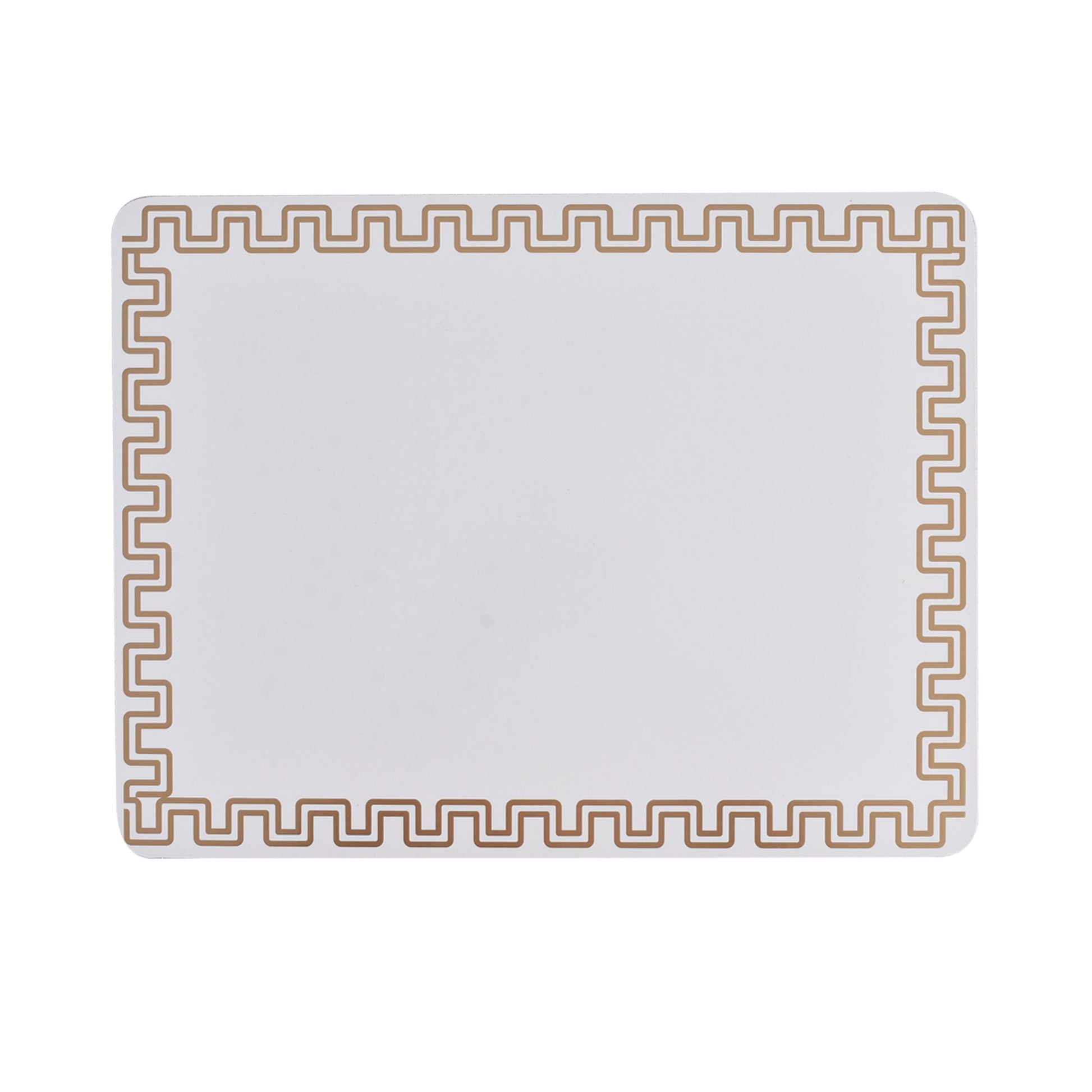 Clevinger Set of 4 MD Placemats Gold Border