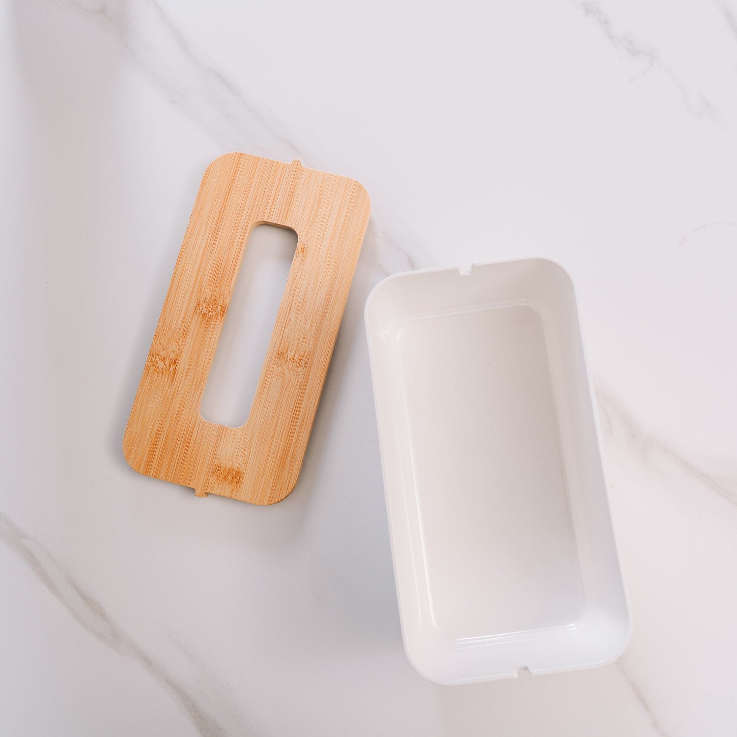 Bamboo Fiber Tissue Box Dispenser