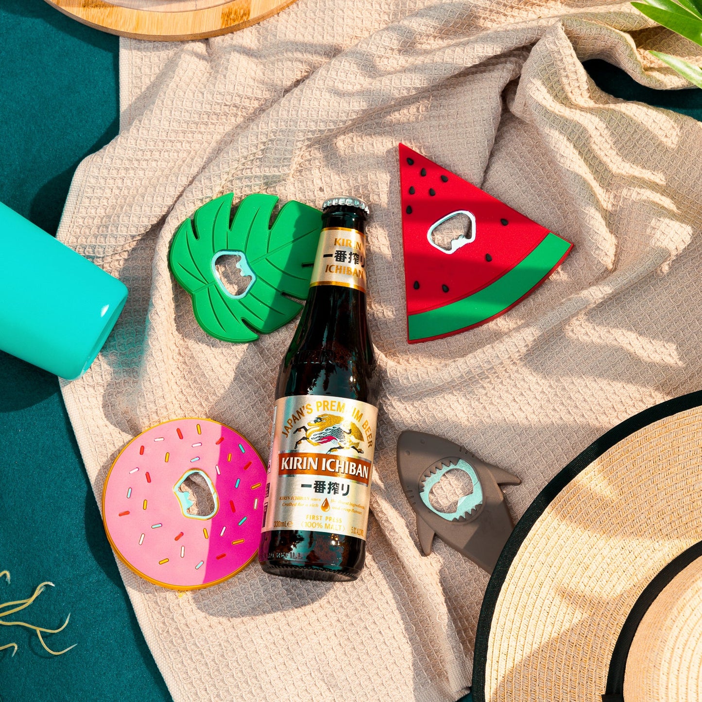 4 Pcs 12cm Summer Essential Novelty Bottle Opener