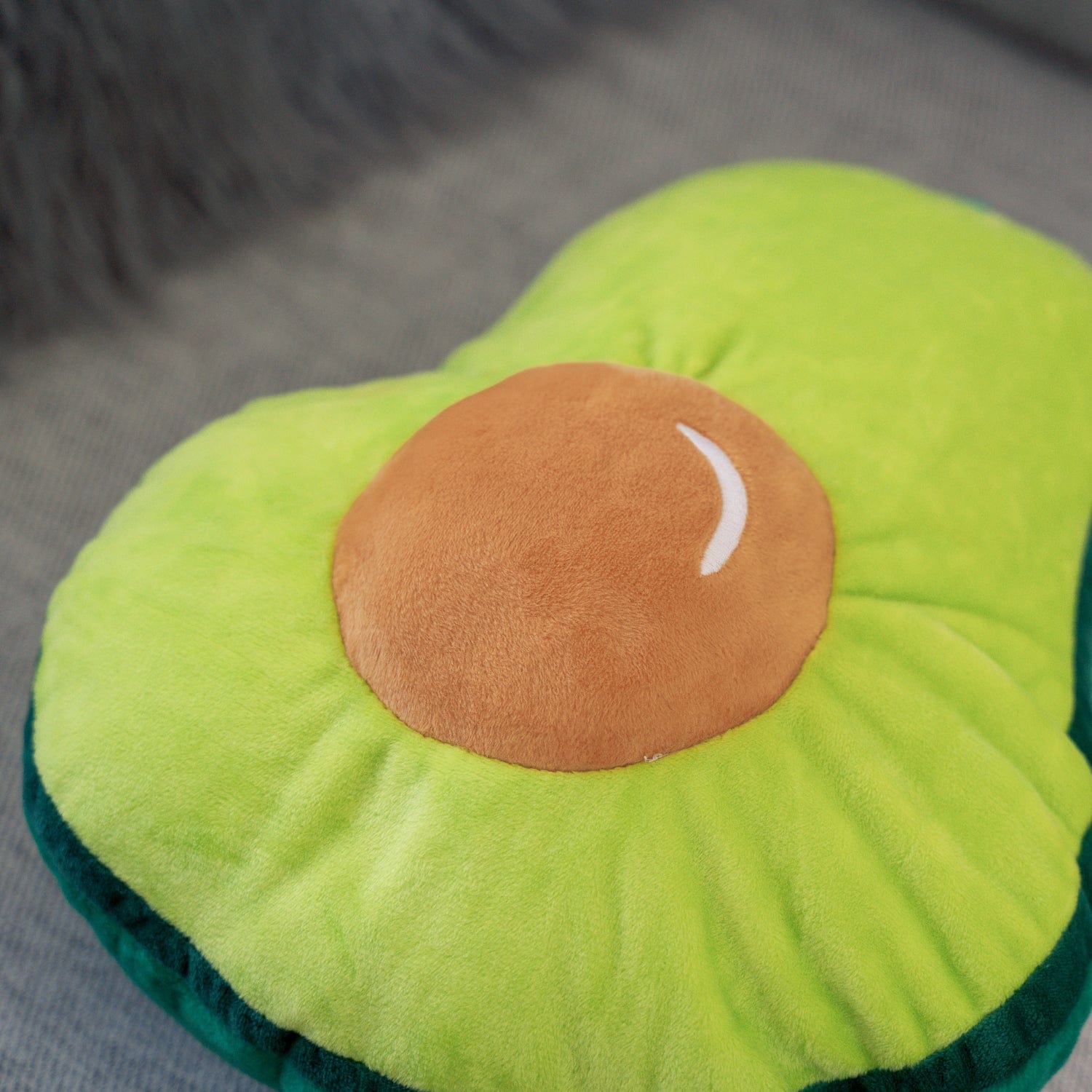 Two-Way Reversible Microfibre Travel Pillow-Avocado
